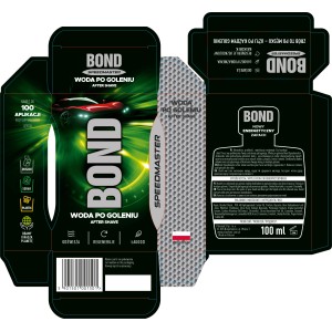 Woda po goleniu Bond Speedmaster 100ml